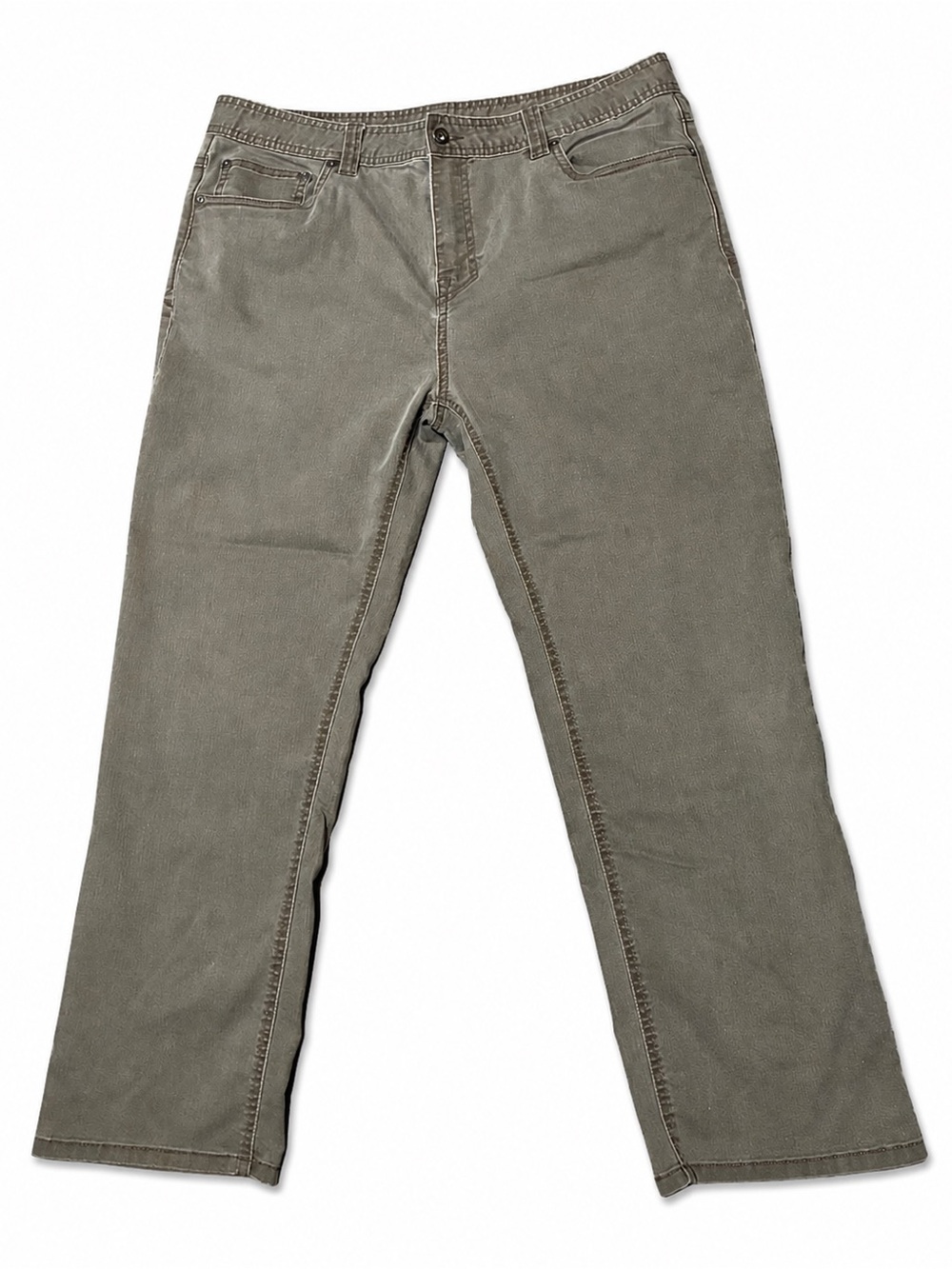 PrAna men’s slim fit pants gray 38x30 organic cotton casual chino